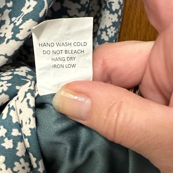 Sienna Sky Green and White Floral Midi Dress - Picture 7 of 7